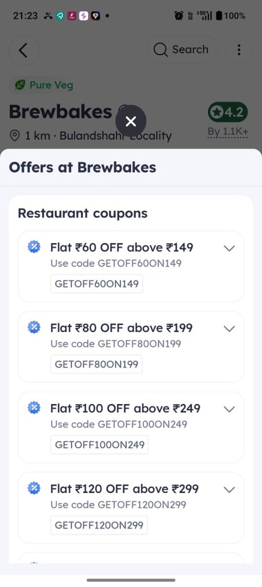 kumarvivek6695's tweet photo. @Zomato @ZomatoCare This is completely unacceptable. Brewbakes, Bulandshahr is listed on your platform with discount coupons published WITHOUT our knowledge or permission. We never authorized these offers. This directly impacts our revenue and brand.
CC: @SwayamDixit (Manager) https://t.co/nwjOnX2MC0
