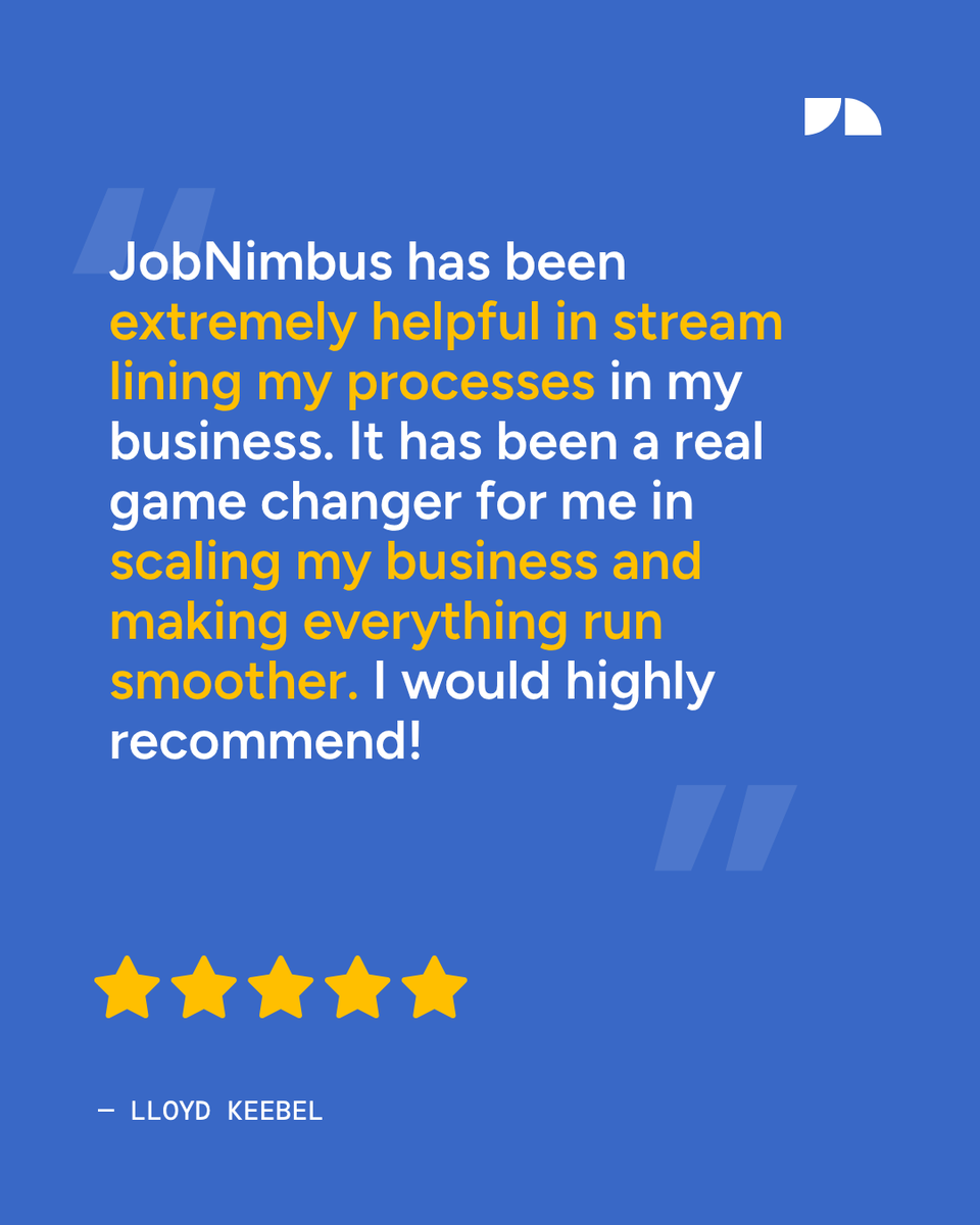 JobNimbus's tweet image. The right system makes growth a whole lot easier 🛠️💪 #contractors
👉 jobnimbus.me/4sXXyuG