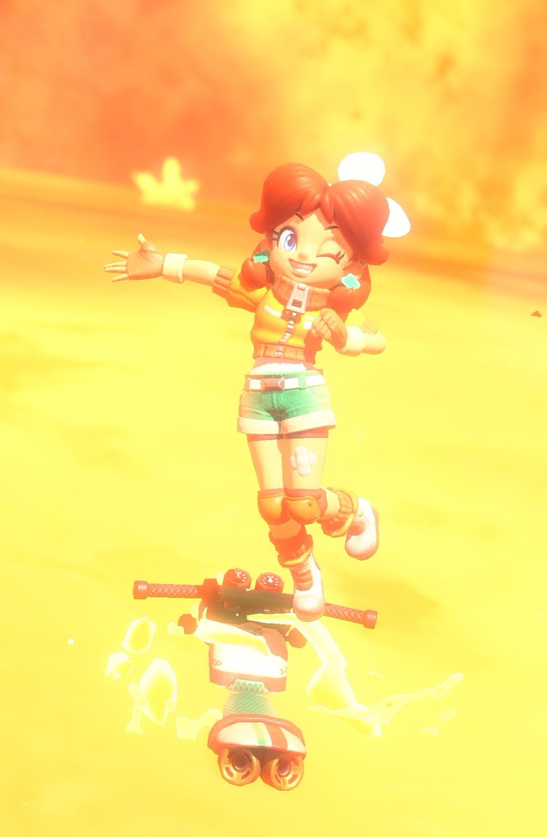 🌼🔥
#PrincessDaisy
 #マリオカートワールド写真部