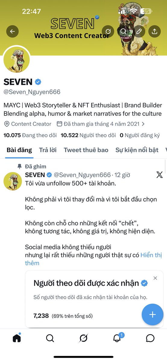 SEVEN tweet media