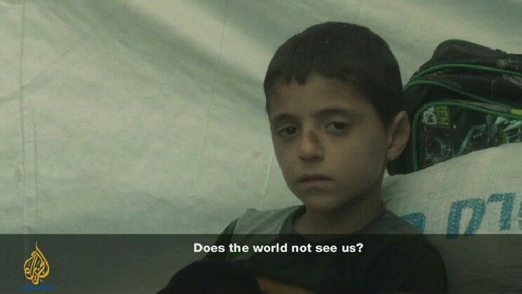 "dünya bizi görmüyor mu?"