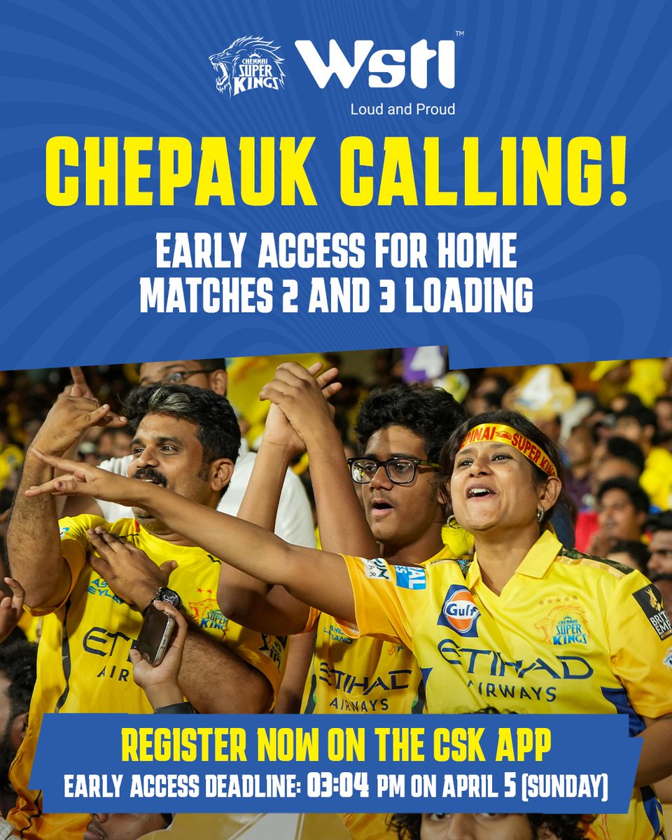 Chennai Super Kings tweet media