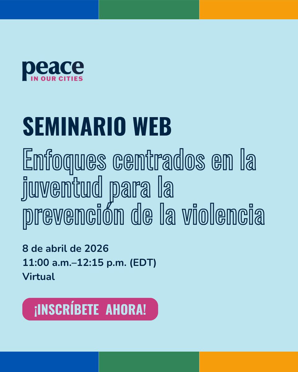 Peace in Our Cities Network tweet media