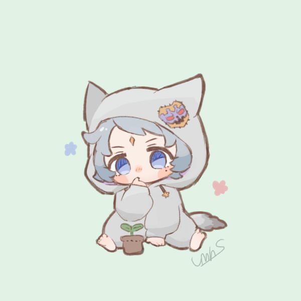 umihoshikav's tweet photo. （※幼児化）べび🐺 https://t.co/Z1d5xTUIGx