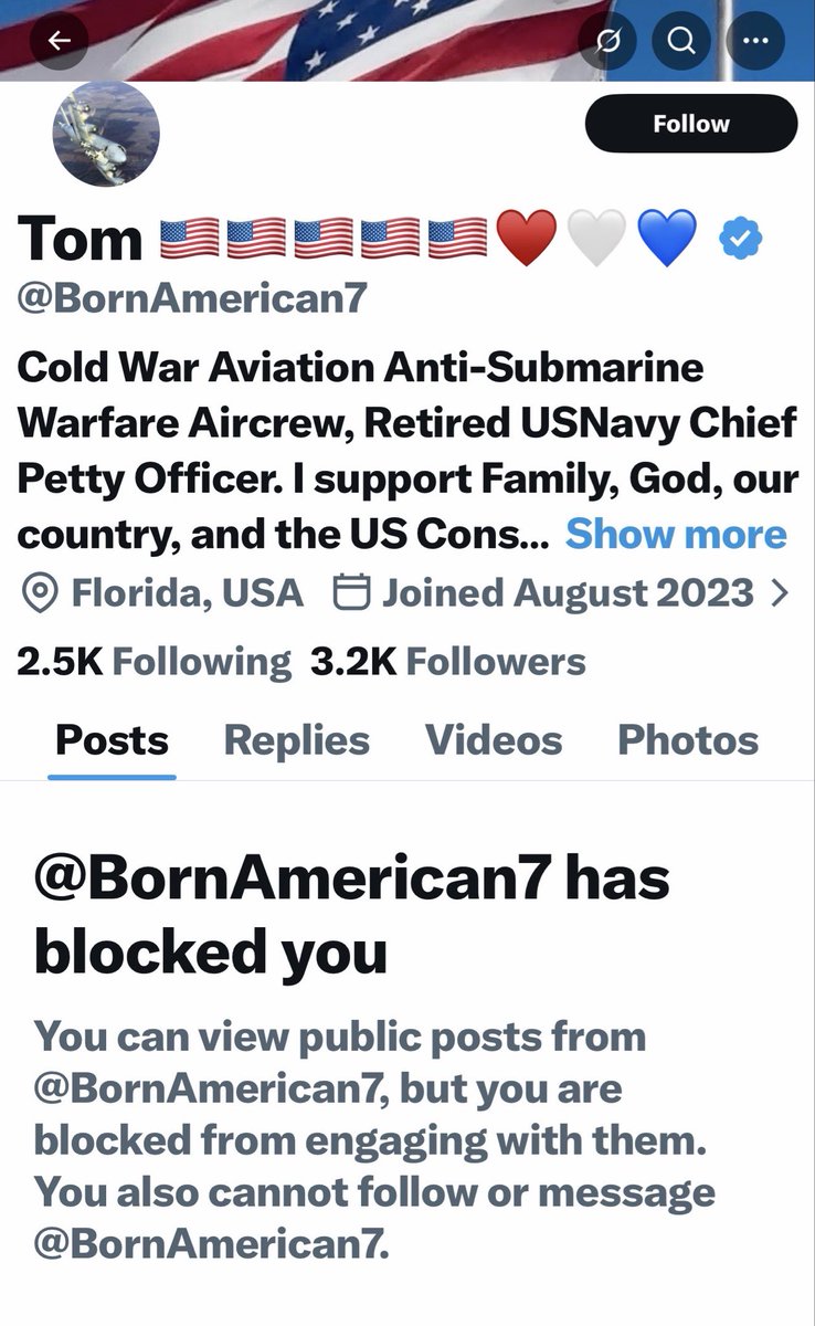 Another MAGA hypocrite who couldn’t get his facts right and thought insults and name calling was the way. Good riddance.