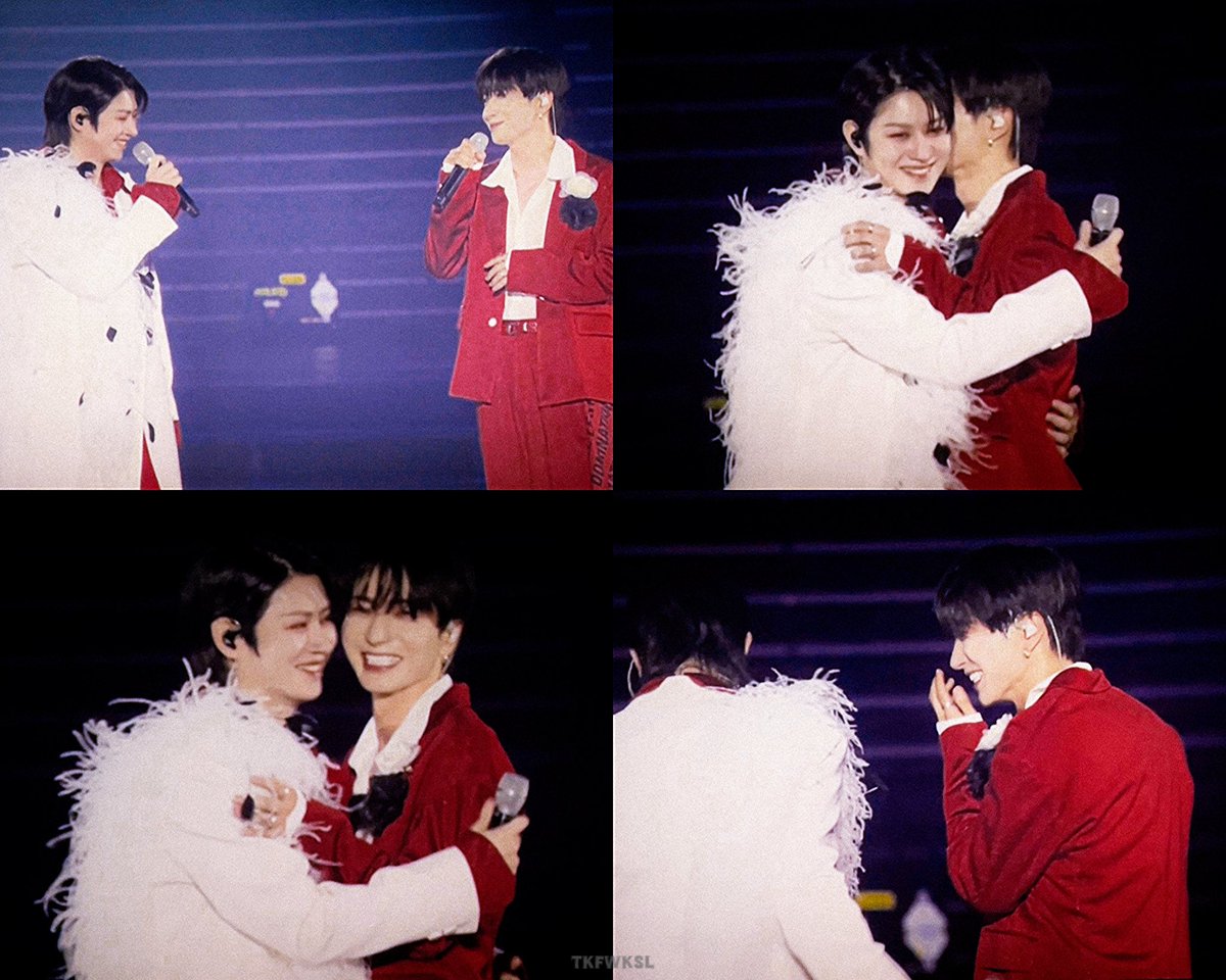 Heechul: “Apologies to L.S.S. fans for ‘stealing’ Leeteuk for the 83 stage (🎶온새미로) because I can’t do a solo stage.”

We’re totally okay with it. But please debut!😊