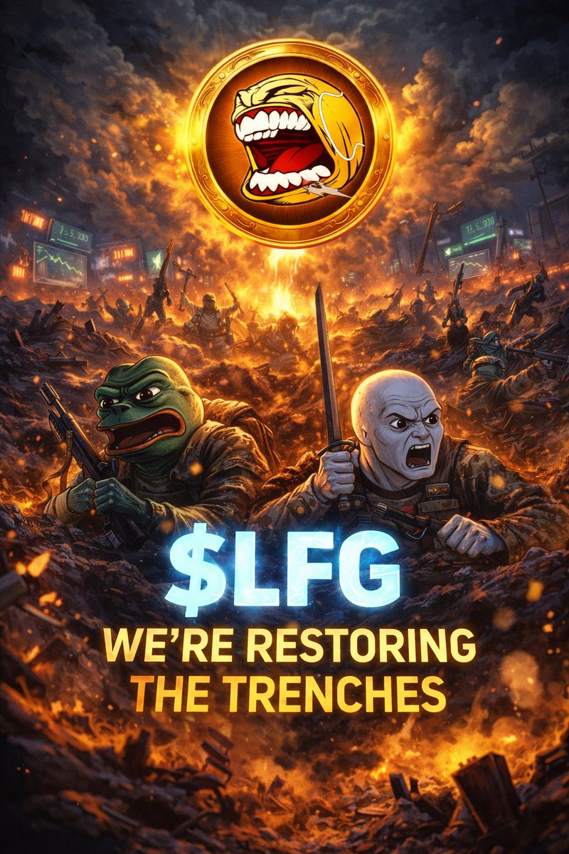 sam_crasy's tweet photo. @LFG_PF we’re #RestoringTrenches $LFG is the savior https://t.co/2uEJWoCzQR