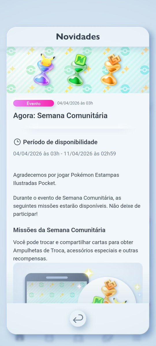 Fan Pokémon TCG Pocket Brasil tweet media