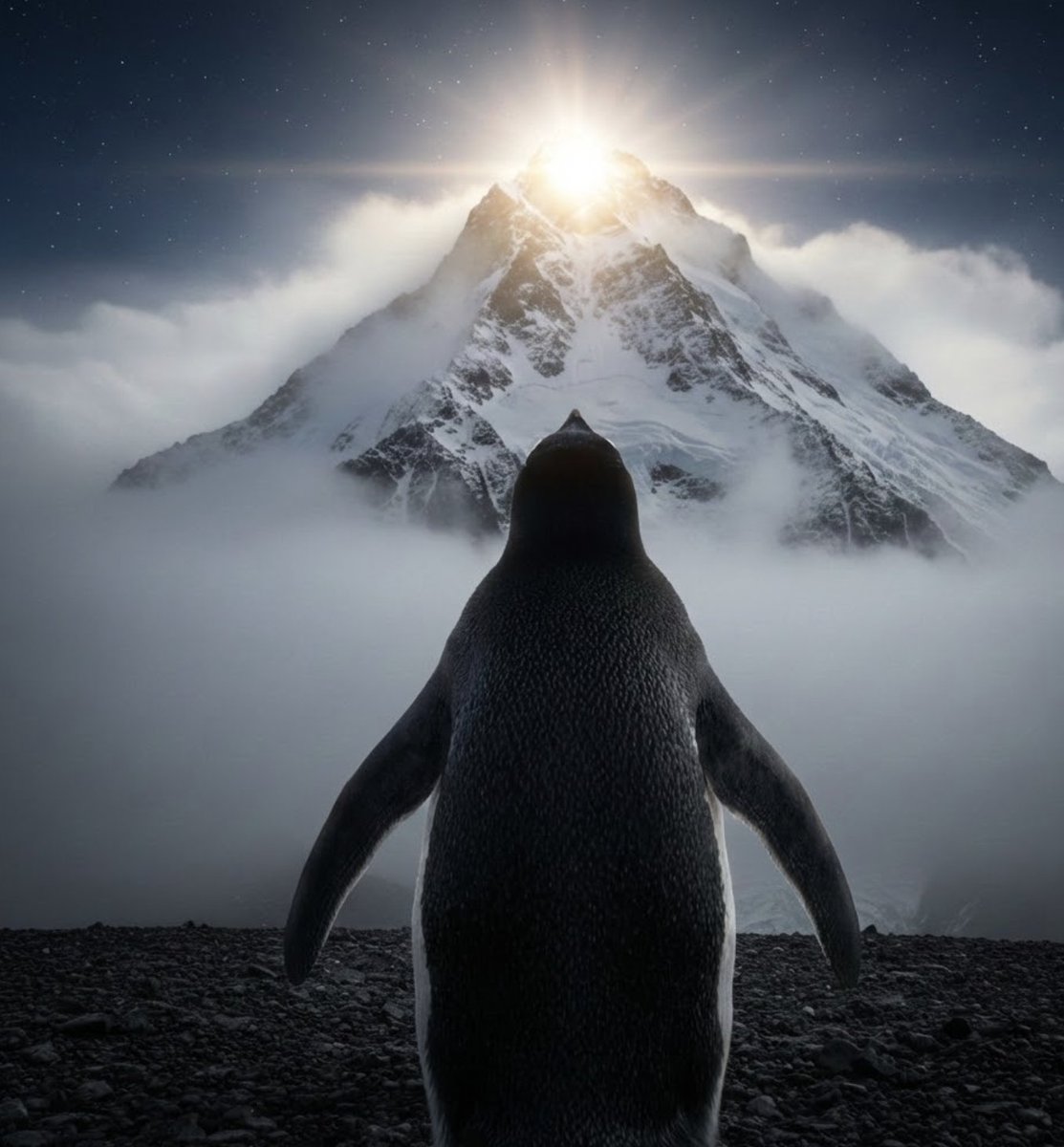 BullishDav's tweet photo. Penguin Saturday https://t.co/ekNEFbnOfc