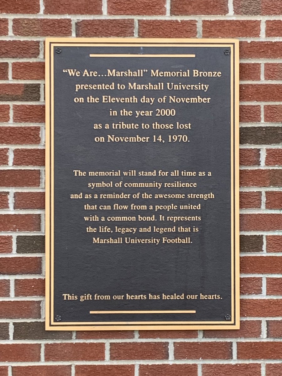Gregoradio's tweet photo. Part of the pregame stroll around the Marshall campus. https://t.co/ivggaZGxtH