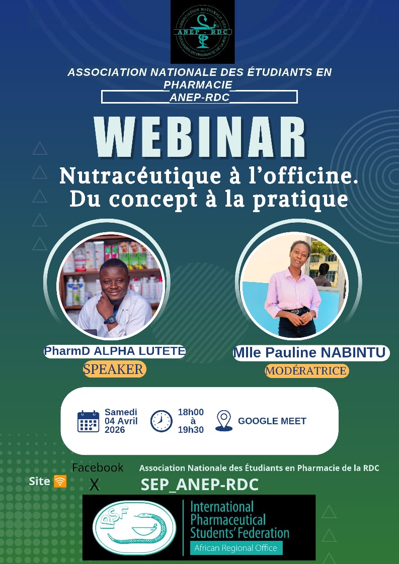 SEP_DRC's tweet photo. UN DOMAINE D'ACTUALITÉ EN PLEINE EXPANSION
Le nutraceutique s’impose désormais comme une réponse moderne aux besoins de santé actuels.
Dans le monde entier, ce secteur connaît une croissance rapide… 
Et les pharmaciens qui s’y forment aujourd’hui seront les leaders de demain ! https://t.co/2N8j2lbGWy