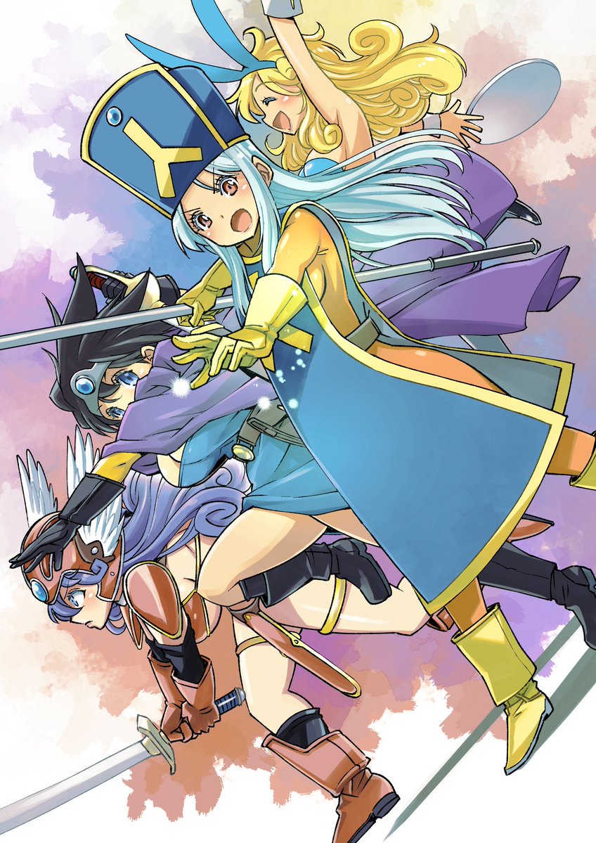 #4月になったから4人並んだ画像を貼ろうぜ
わりと良く貼るやつ 