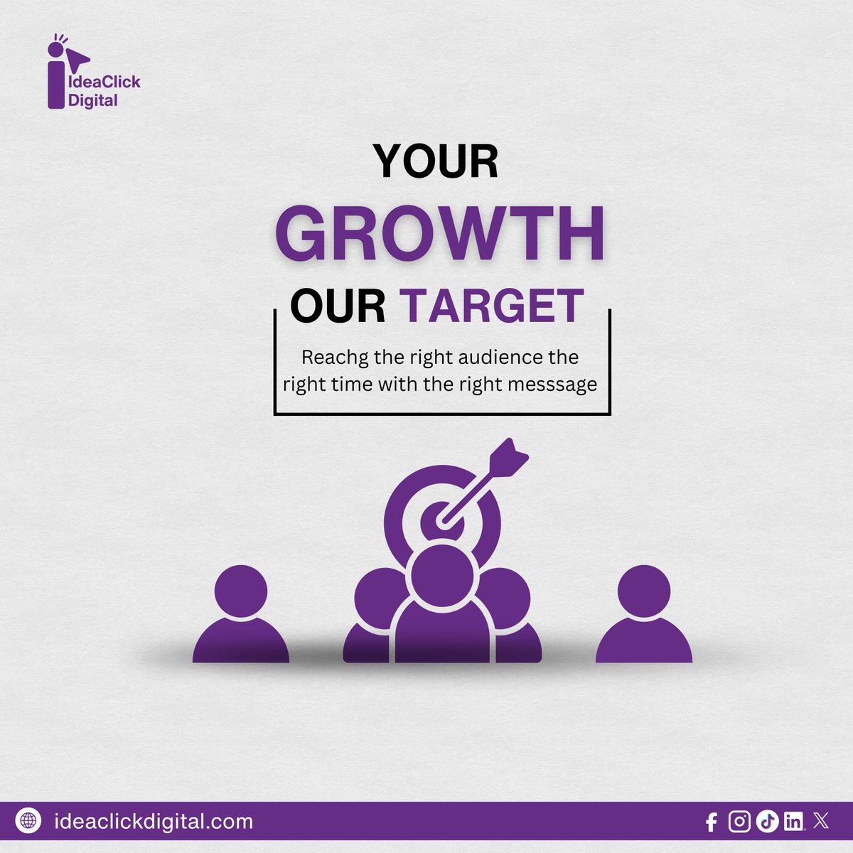 IdeaClickDigita's tweet photo. 🎯 Your growth is our mission.

We don’t just market — we connect you with the right audience, at the right time, with the right message.
Because real growth starts with precision.
#DigitalMarketing #GrowthStrategy #IdeaClickDigital #MarketingThatWorks https://t.co/UQ9rYxJxlR
