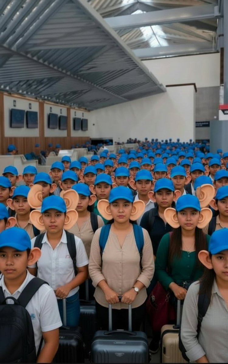 Así está el AIFA el día de hoy. Vuelos al 100 a todos los destinos.

—Según Claudia Sheinbaum—