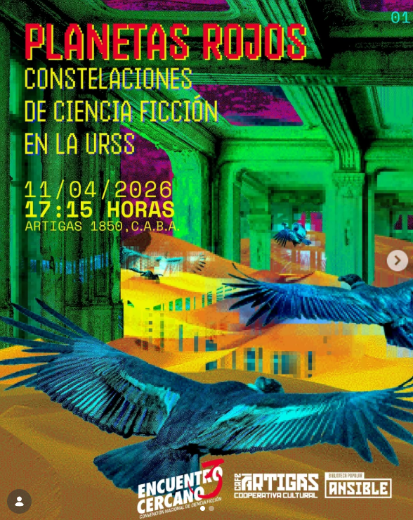 PedroP71's tweet photo. El sábado que viene voy a estar dando una charla ñoña sobre CF soviética, en el marco del mejor festival del año: Encuentros cercanos. Miren lo que es esa programación.
https://t.co/e8Dm05VpUc https://t.co/R7qqNq9Ab0