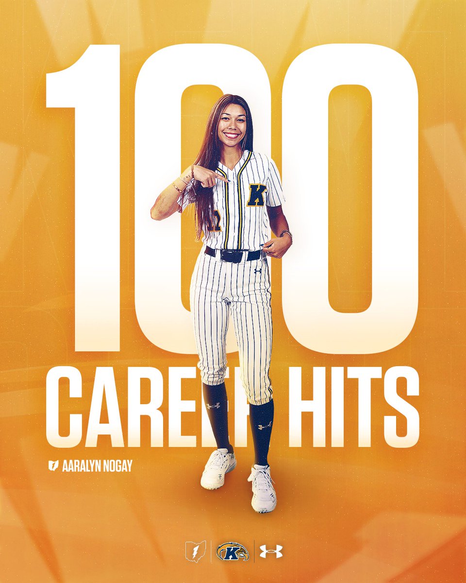 𝟭𝟬𝟬❕

Congratulations to Aaralyn Nogay on reaching 100 career hits! 👏

#KentTOUGH | #GoFlashes⚡️