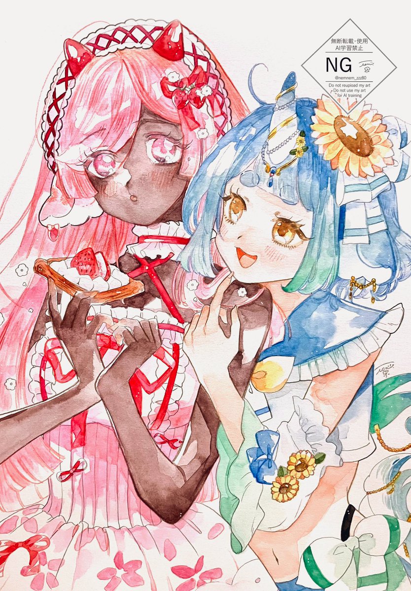 na____shi28's tweet photo. #skeb #イラスト　#cm 
納品いたしました！
おまけのdrawing、少しのつもりが4コマにまで発展してしまい…とても楽しかったです
いつもありがとうございます☺️
※編集しております https://t.co/AQIg9PLXuq