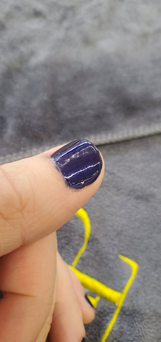 CaptainClone5's tweet photo. So, I got my FIRST EVER Manicure 
and this Midnight Magic colour looks Amazing! Went with mamaclone and sister-in-law, we so fancy now!

... not sure if it compliments my style https://t.co/bHYq4UdqBi