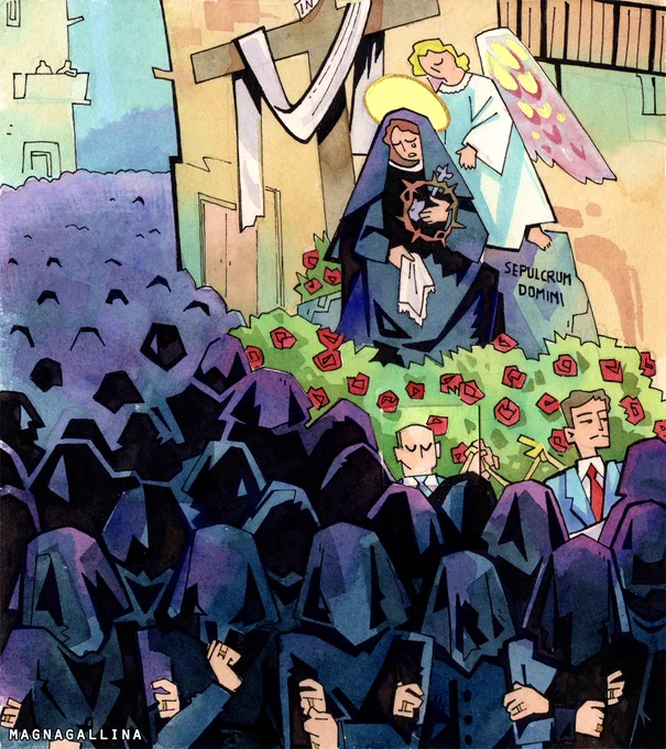 Procession of the Desolata in Canosa