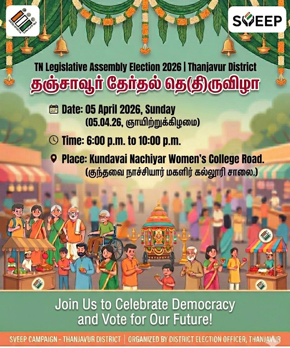 District Collector Thanjavur tweet media