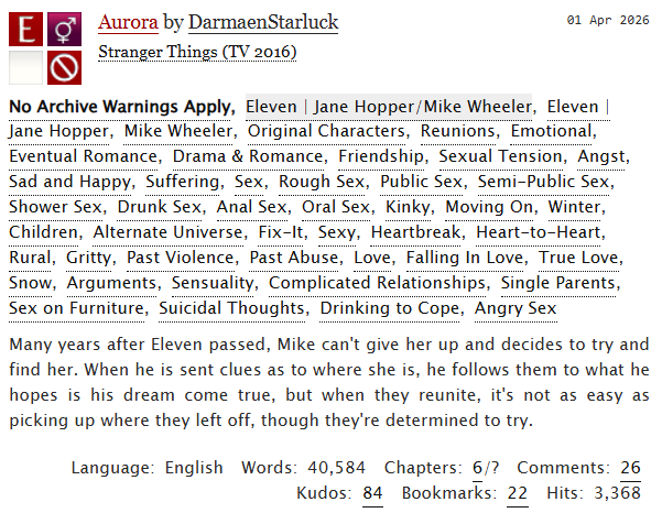 Mileven Fics tweet media