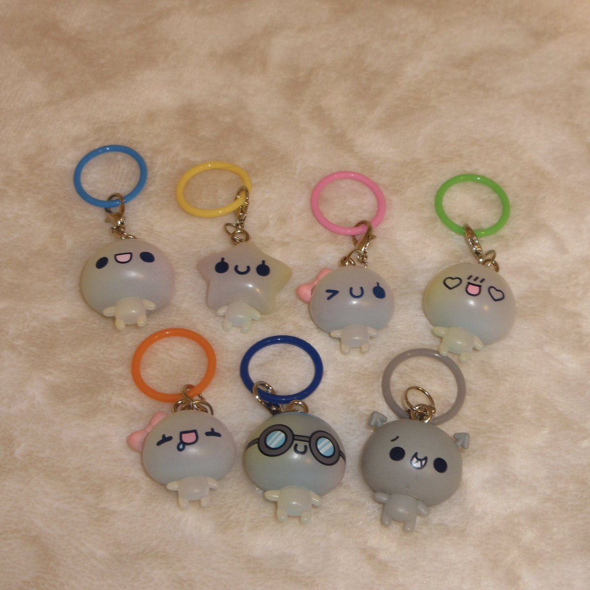 n_a0922's tweet photo. 今日のガチャ活
ぷくぷくあわわちゃん ころんとクリアめじるしチャーム⭐︎
セミコンプ🥺!!! https://t.co/8vbZPzykrS