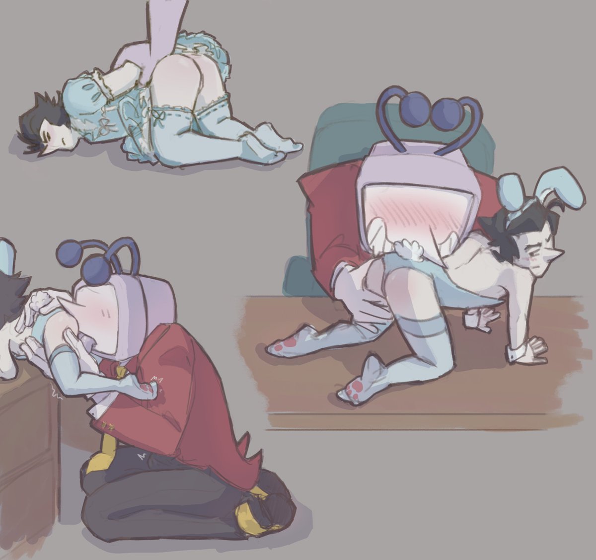 absolutely obsessed with his little mailman's perfect ass  

#deltaruined #spamtenna #tenna #spamton