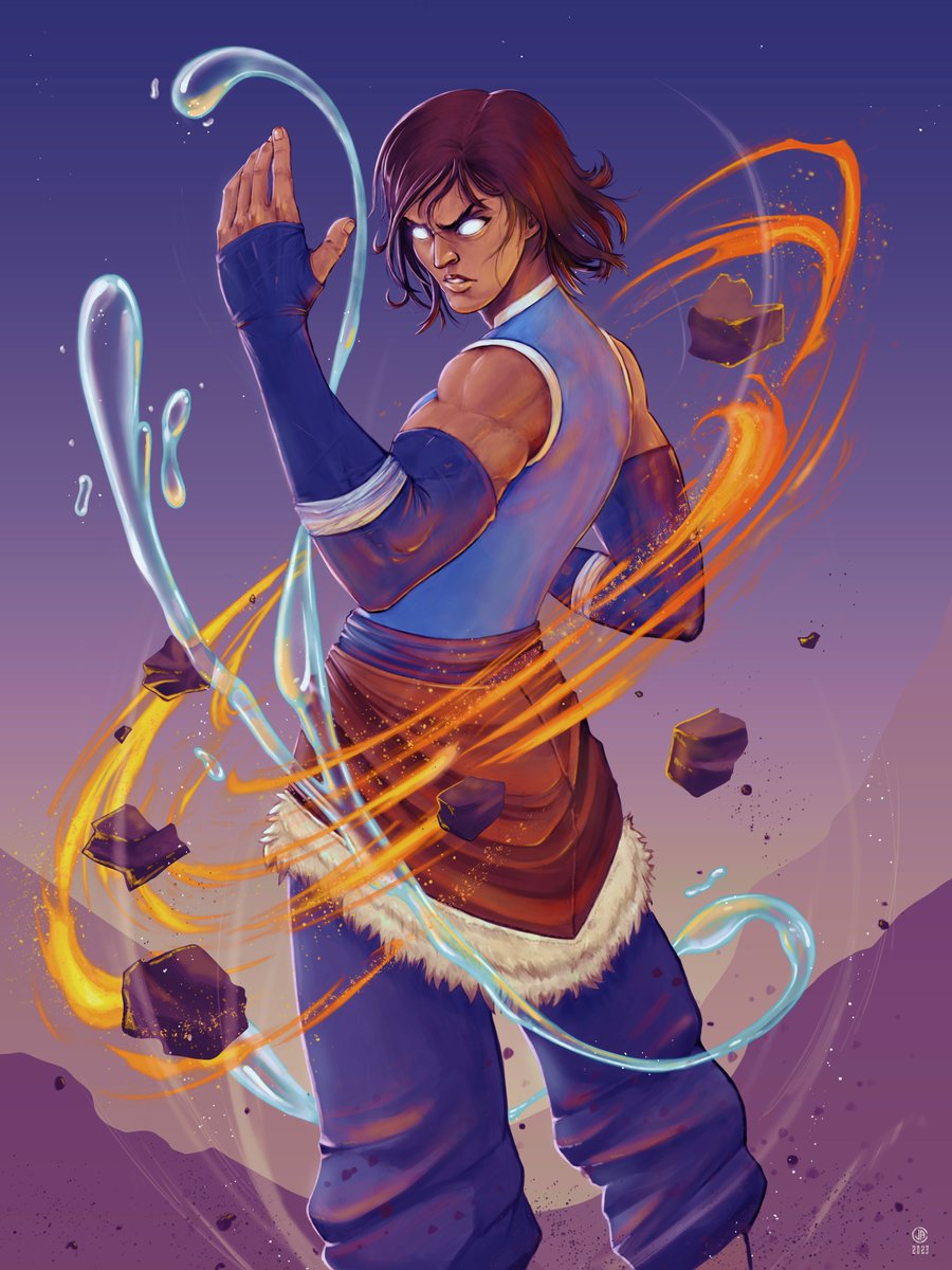 DoubleSignal_'s tweet photo. Avatar Korra fan art #avatar #korra #fanart #book4 #legendofkorra https://t.co/nY5eaBo5EC