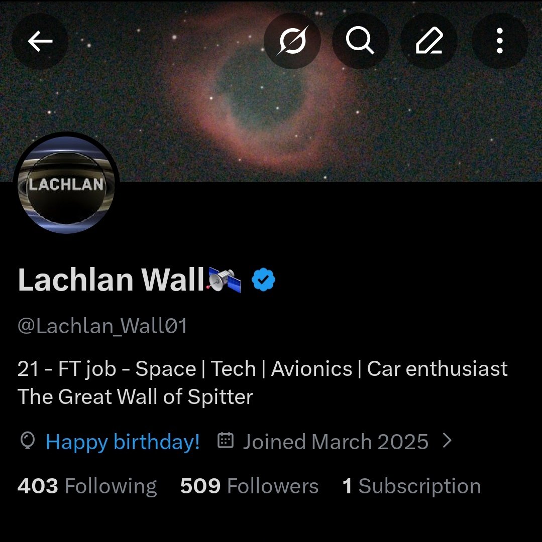Lachlan Wall🛰 tweet media