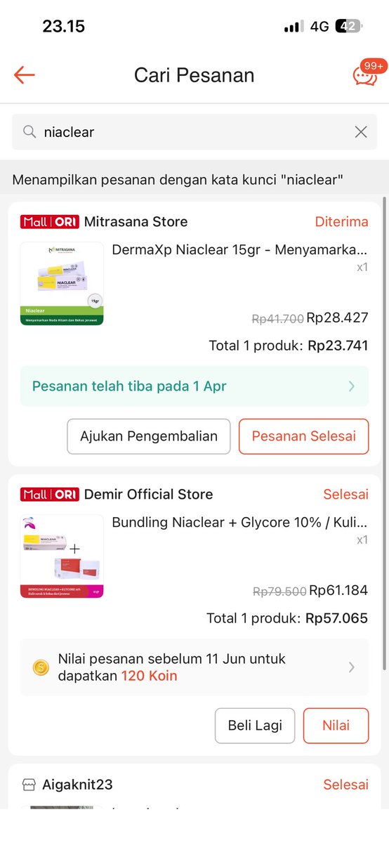 youdunnowear's tweet photo. @tanyarlfes Eh sorry namanya niaclear hehe.
Nih buktinya bukan sekedar affiliate
Mau bantu kamu aja, soalnya pernah seperjuangan acne skin😭🙏🏻

Nih ka combo nya
https://t.co/M3t70psouy https://t.co/TZ1iywQFTO