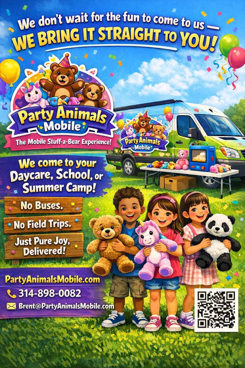 Brent@PartyAnimalsMobile.com tweet media