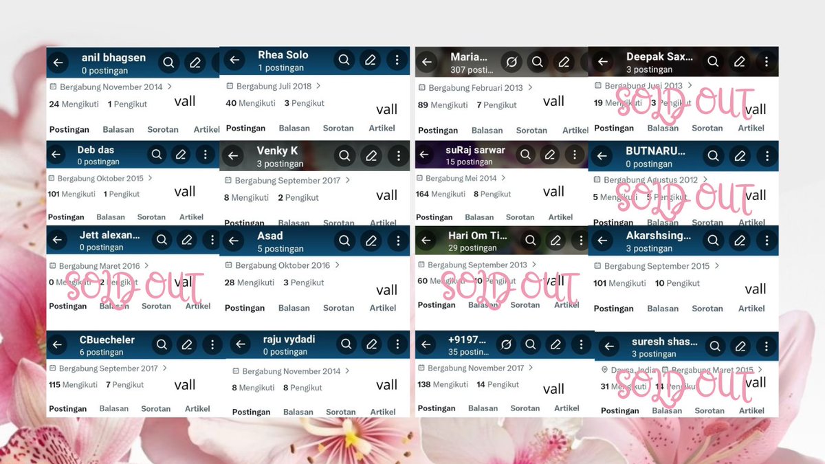 cihcilan's tweet photo. @grxlog nieee masup mt dimainin sebentaarr ajaaa

‘⅋── price kosongan &amp; inact :

꒰ ⁠♡ v-email tahun lama : 14k
꒰ ⁠♡ v-email tahun pendek 09 : 17k
꒰ ⁠♡ vall tahun rare 20an : 16k
꒰ ⁠♡ vall tahun lama : 17k

𐙚 take ke wa : ☎️ https://t.co/ocR3f04HOb https://t.co/Xyu66Vn1fz
