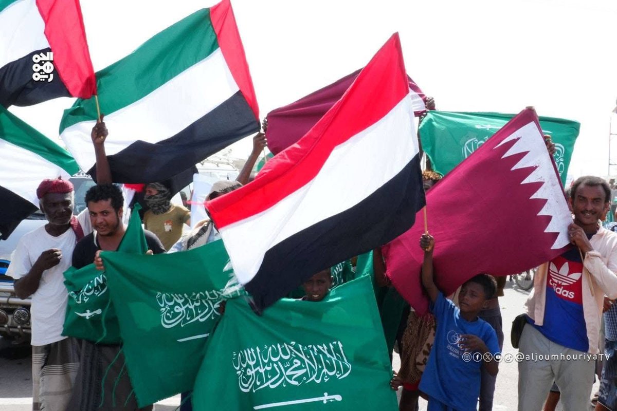 HelmiMoray's tweet photo. #مصيرنا_واحد
#السعودية_اليمن https://t.co/4qv4fAmYuc