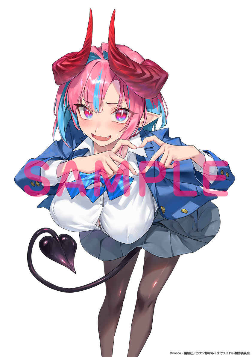 /／
　TVアニメ「カナン様はあくまでチョロい」
　Blu-ray1~3巻発売決定😈☄️
\＼

Blu-ray Vol.1のジャケットに使用するイラスト公開！
原作・nonco先生描き下ろしです！

Vol.1 には！特典CD
「チョロかわ本気ASMR①アミと秘密のお留守番