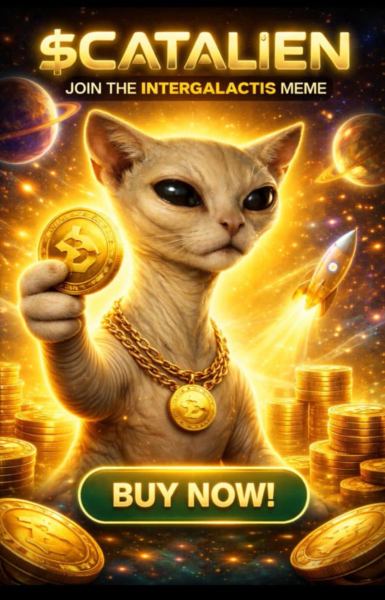 thebigkinzy's tweet image. #CATALIEN #AlienCat #BSCGem"Purr-fect Opportunity
"The purr-fect alien invader has landed on BSC! 

CATALIEN (外星猫) abducted the entire meme season. Clean setup: liquidity locked/burned, migrated to PancakeSwap, tiny supply dynamics.

Early holders are positioned for 1000x