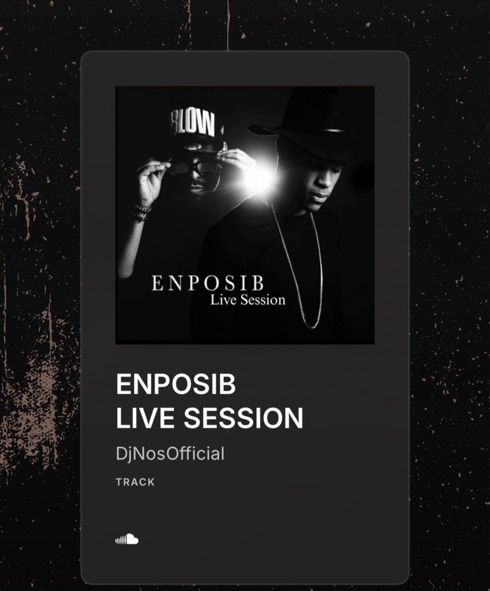 isaacaltidor's tweet image. ENPOSIB LIVE SESSION by @DjNosOfficial on #SoundCloud 
on.soundcloud.com/W4cjtrASAiyEtb…