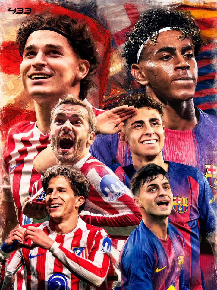 ebu6129's tweet photo. Who is winning today?
ATM vs Barca https://t.co/7DBRTVaMKl