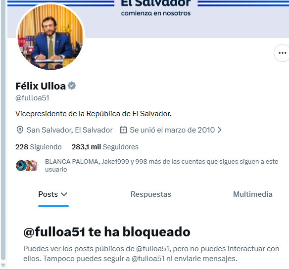 ¿Por qué me bloquean pues? Y yo esperándolo aquí en México, tan mal agradecidos😅