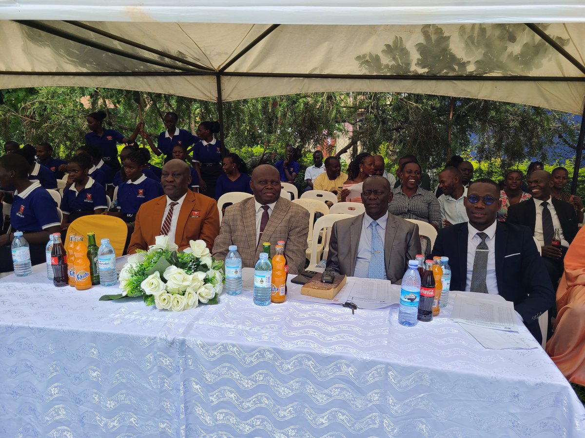 yosia_ronald's tweet photo. Today, I had the privilege of attending a special engagement at Godmark High School in my capacity as a Governor. The day was marked by a series of meaningful events,  including a welcome, thanksgiving, and Holy Communion service for Senior One  &amp; Five!! https://t.co/pamxaHzLZt