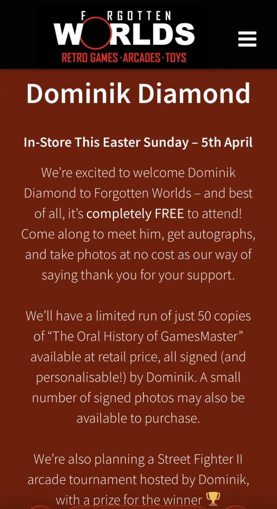 Dominik Diamond tweet media