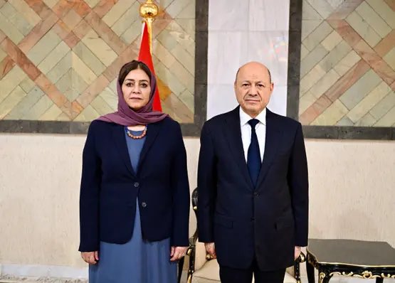 mdkdkh19951's tweet photo. تم تعيين اول سفيرة لليمن أمراة في واشنطن 
السفيرة جميلة علي https://t.co/iNKl0Wkupw