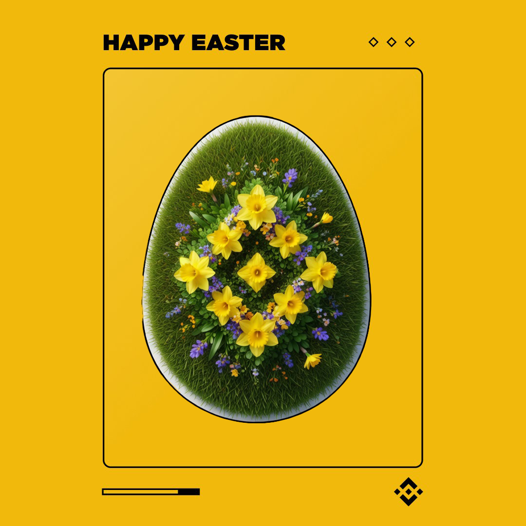 littlechef6969's tweet photo. 🌱 My first pair of Binance Easter eggs are live!

Binance Logo + Binance Wallet – both 100% made of grass &amp; flowers inside the official template 🔥

#BinanceEaster @binance @BinanceWallet https://t.co/sgXD5fPZhy
