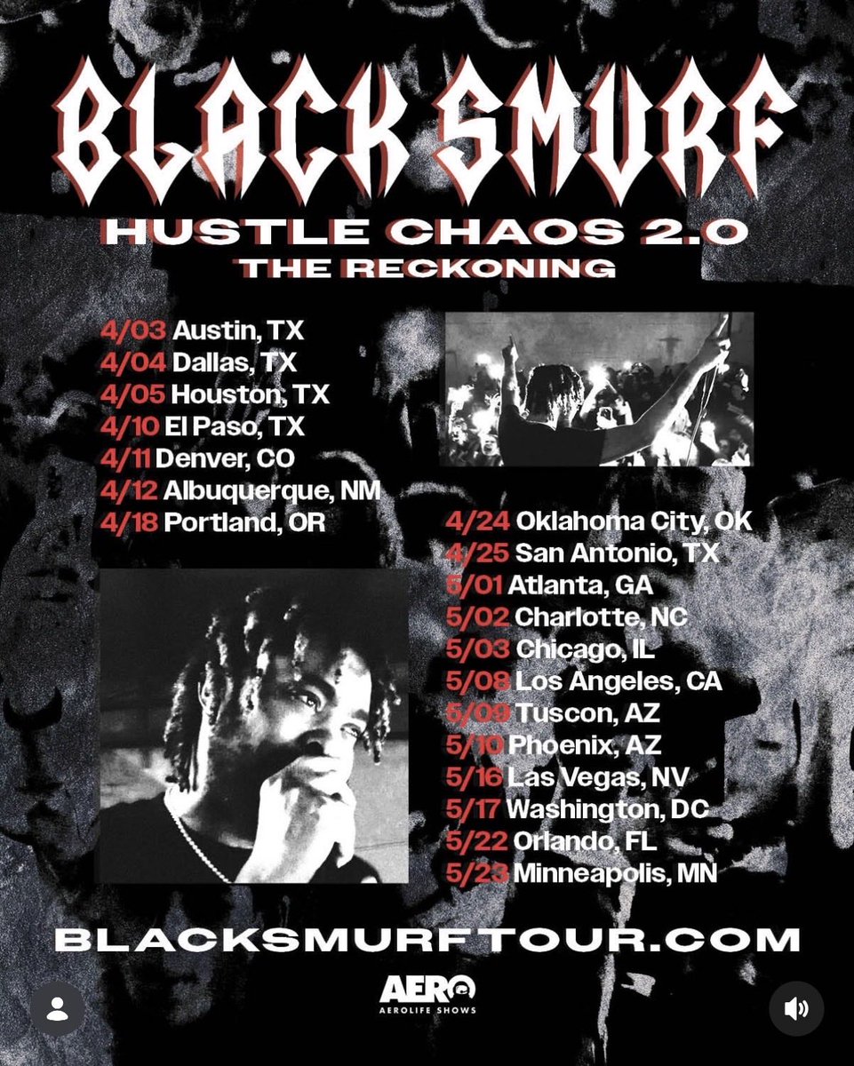 mhmdenver's tweet photo. The Early 2010s Memphis Underground Rap Era Wasn’t Just a Wave — it was a Blueprint. On April 11th, Black Smurf Brings that Energy Back to Life with Denver Rapper Ray Reed https://t.co/7wj1moRtyQ