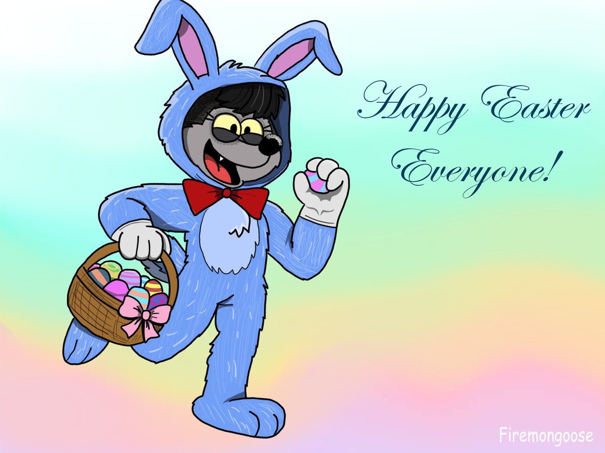 Firemongoose1's tweet photo. Happy Easter !
#furryartist #Werewolf #werewolfgirl #ArtistOnTwitter #artistontwitter #furryartworks #TheLoudHousefanart #Theloudhouse #ocart #artistsontwitter #oc #eastergift  #monsters https://t.co/7UOd2vOkuP