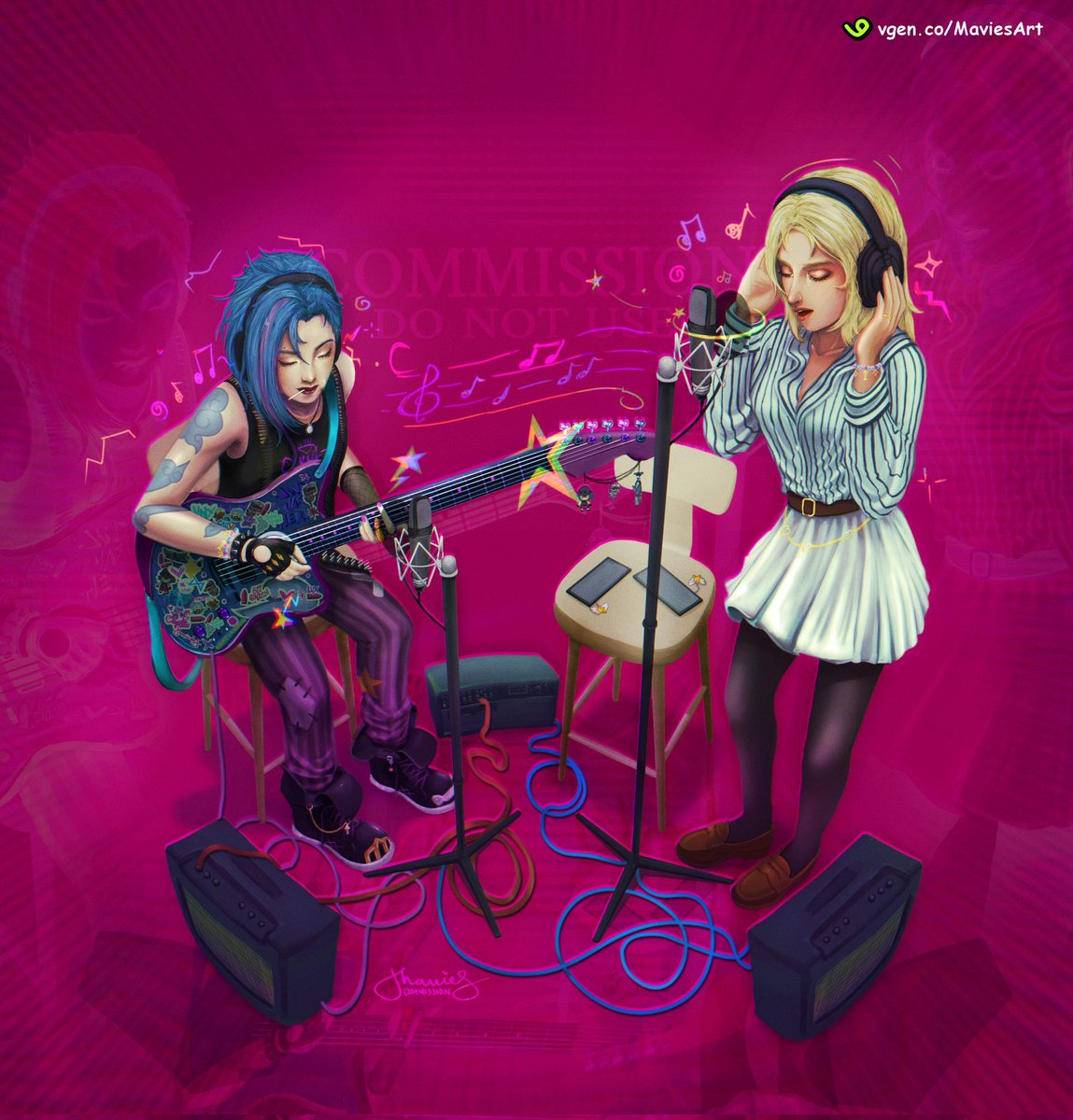 Jam Session 🎶
Comms: vgen.co/MaviesArt

#lightcannon #LeagueOfLegends #VGenComm