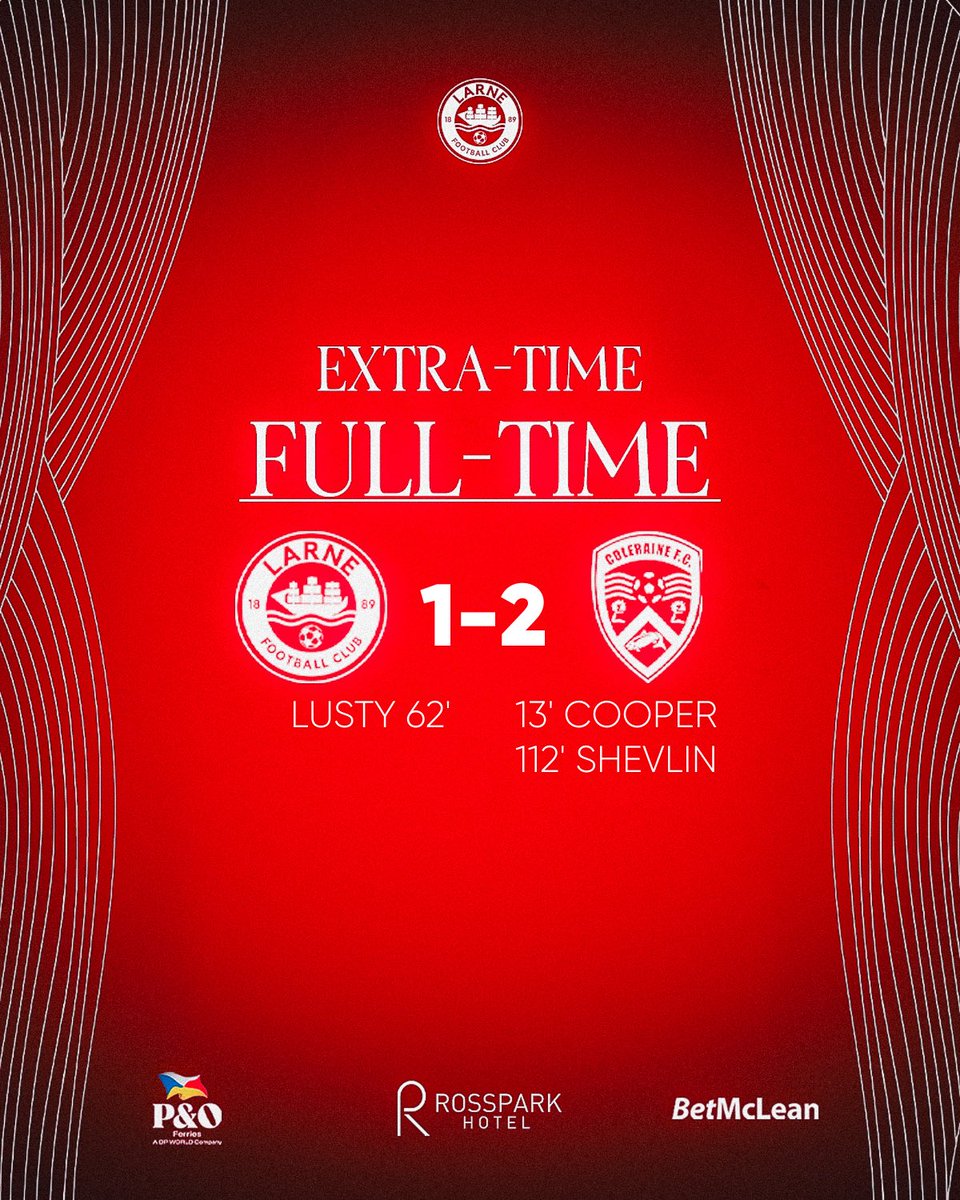 Larne Football Club tweet media