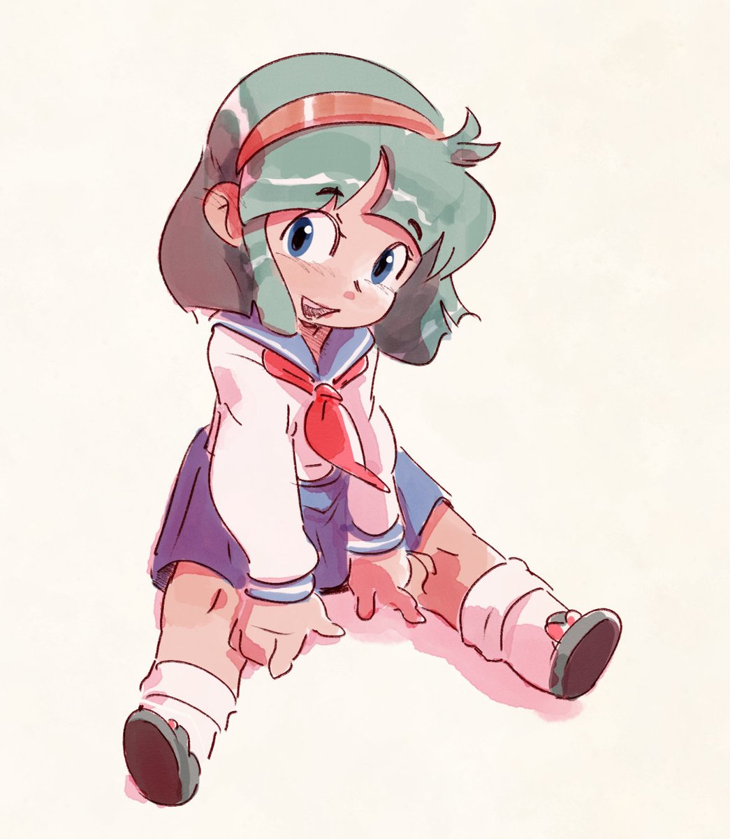 Jelly_Goupil's tweet image. Sick as hell today, but that won't prevent me from posting my silly doodles! This time from Nanako SOS and Dragon Quest!

#fanartㅤㅤㅤㅤ  #doodleart  #characterdrawing