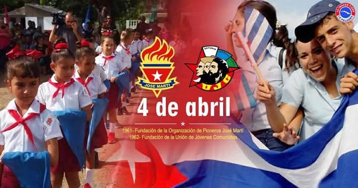 Muchas felicidades a esa juventud combativa y entusiasta, por el papel insustituible que juegan en la sociedad cubana, 65 años de la #OPJM y 64 de la #UJC ustedes son la continuidad de la Revolución #CubaEstáFirme #IslaDeLaJuventud #SentirPinero #100AñosConFidel