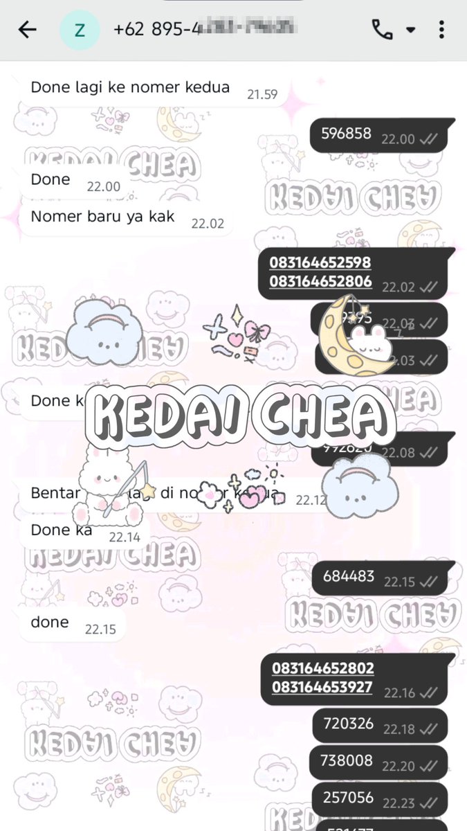 cheatesti's tweet photo. Testimoni 1548 - 1551

☆⁠ 14 nokos YouTube 
☆⁠ verif moka
☆⁠ no kos telegram 
☆⁠ no kos WhatsApp garansi https://t.co/Mk9XFrCKqM
