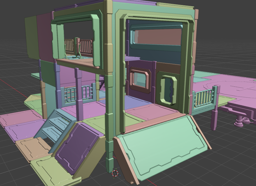 no game assets set is complete without ramps, also working on some garage doors too #gamedev #gameassets, this set has grown in leeps and bounds really chuffed with the outcome